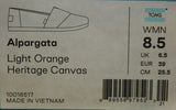TOMS Alpargata Sz 8.5 M EU 39 Women Heritage Canvas Loafer Light Orange 10016517