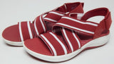 Clarks Mira Lily Size US 9.5 M EU 41 Women's Strappy Sports Sandals Red Combi