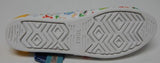 Toms Alpargata Size 11 M EU 42.5 Women's Loafers White Notebook Doodles 10017283