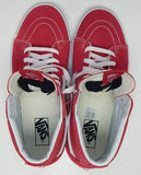 Vans Sk8 Hi Pro Size US 9.5 M EU 42.5 Men's Suede Skateboarding Shoes Red/White