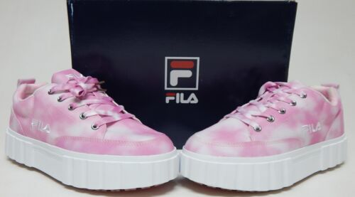 Fila Sandblast Low Mottled Tie Dye Size US 8.5 M EU 39.5 Women's Platform Shoes