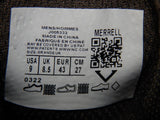Merrell Hut Moc 2 Sport Sz US 9 EU 43 Mens Canvas Slip-On Shoes Gunsmoke J005333