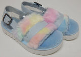Koolaburra by UGG Fuzz'd Out Size 5 M EU 36 Women's Slide Sandals Pastel 1134592