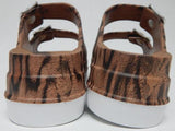 J/Slides Simply Size US 10 M Womens Adjustable EVA Platform Slide Sandal Leopard