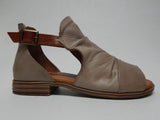 Miz Mooz Dipper Sz EU 38 W WIDE (US 7.5-8) Women's Leather Bootie Sandals Beige