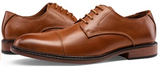 Jousen MY627 Size US 8 M EU 41 Men's Cap Toe Formal Oxford Dress Shoes Brown