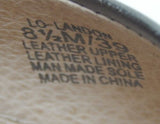 Louise Et Cie Landon Size US 8.5 M EU 39 Women's Leather Slip-On Pumps Gunmetal