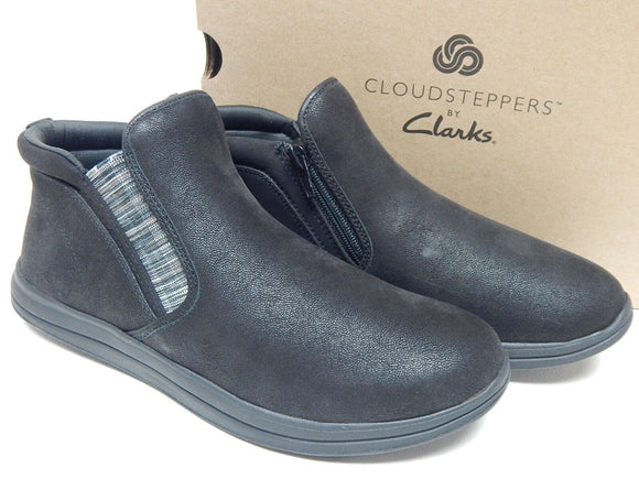 Clarks Breeze Clover Size 8 M EU 39 Women's Slip-Resistant Casual Bootie Black