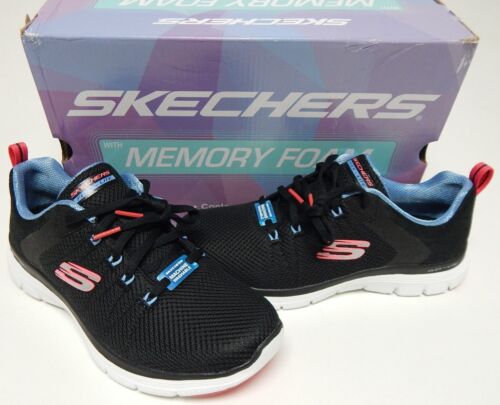 Skechers Flex Appeal 4.0 Elegant Ways Size 8 M EU 38 Women's Running Shoes Black
