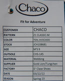 Chaco Z/1 Classic Size US 9 M EU 42 Men's Sports Sandals Teal Avocado JCH108681