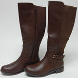 Ball Band Layla-157 Size US 8 M Women's Knee High Western Riding Boots Brown