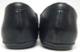 De Wulf Yara X Sz US 8 M EU 39 Women's Designer Leather Slide Flat Sandals Black