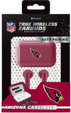 SOAR NFL Bluetooth True Wireless Earbuds with Charging Case Arizona Cardinals