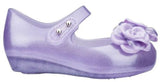 Mini Melissa Ultragirl Size 7 M (T) EU 22/23 Toddler Girl Mary Jane Shoes Purple