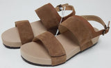 Revitalign Up Swell Size US 6 M (B) EU 36 Women's Suede Strappy Sandals Brown