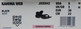 Merrell Kahuna Web Size US 5 M EU 36 Women's Strappy Sport Sandals Black J000942