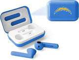 SOAR NFL Bluetooth True Wireless Earbuds with Charging Case Los Angeles Chargers