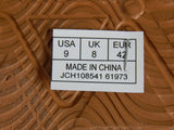 Chaco Chillos Clog Size 9 M EU 42 Men Closed Sandals Retro Camel Brown JCH108541