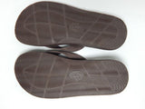 Chaco Classic Leather Flip Sz 9 M EU 42 Men's Thong Sandals Dark Brown JCH107833