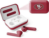 SOAR NFL Bluetooth True Wireless Earbuds with Charging Case San Francisco 49ers