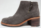 Clarks Clarkdale Dawn Sz 7 M EU 37.5 Women's Suede Ankle Booties Taupe 26143885