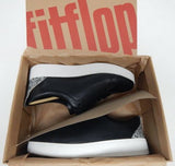 FitFlop Rally Glitter Size 5 M EU 36 Women's Leather Fashion Sneakers Black Mix