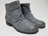 Miz Mooz Sallie Size EU 40 W (US 9-9.5 W WIDE) Women's Leather Ankle Booties