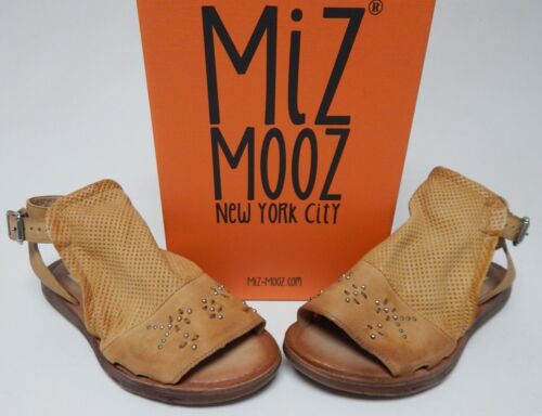 Miz Mooz Fifi Size EU 36 W WIDE (US 5.5-6) Women's Leather Ankle Strap Sandals