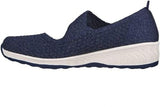 Skechers Relaxed Fit Up-Lifted Size US 10 M EU 40 Women's Mary Jane Shoes Navy