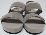 Revitalign Up Swell Size US 8 M (B) EU 38.5 Women's Suede Strappy Sandals Gray
