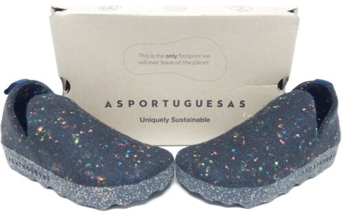 Asportuguesas by FLY London City Size EU 39 M (US 8-8.5) Women's Shoes Black LED
