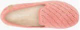 Spenco Bailey Size US 6 W WIDE EU 36 Women's Suede Ballet Flat Shoes Terra Cotta