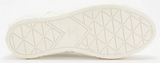 Schutz Energy Sz 6.5 M (B) Women's Leather Platform Lace-Up Shoes Platina/White