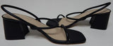 Marc Fisher Galvin Size 7.5 M Women's Strappy Slingback Block Heel Sandals Black