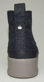 OTBT Defend Size US 8 M Women's Water Resist Wool Platform High Top Shoes Black