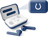 SOAR NFL Bluetooth True Wireless Earbuds with Charging Case Indianapolis Colts