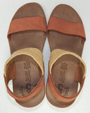 Fantasy Destiny Size EU 37 M (US 6.5-7) Women's Leather Strappy Sandals Aragosta