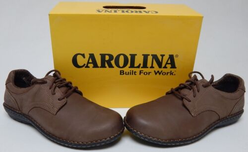 Carolina CA3683 Sz 9 W WIDE Women's Leather Aluminum Toe Opanka Oxford Work Shoe