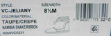 Vince Camuto Jeliany Sz 8.5 M EU 39 Women's Espadrille Sandals Taupe/Crepe Snake