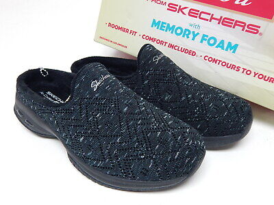 Skechers Commute Time Relaxed Size US 7 M EU 37 Womens Casual Slide Mules Black