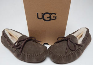 UGG Dakota Size 8 M EU 39 Women's Suede Loafer Slip-On Slippers Espresso 1107949