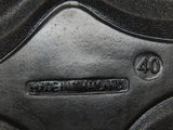 Aerothotic Walk Flat Size US 10 M EU 40 Women's Slingback Strappy Sandal Silver