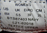 Sperry Captain's Moc Sz US 8 M EU 39 Women's Casual Slip-On Shoes Navy STS87403