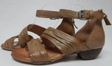 Miz Mooz Cassie Sz EU 39 W WIDE (US 8.5-9) Women's Leather Strappy Sandals Wheat