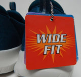 Skechers Ultra Flex Wild Charm Size US 7 W WIDE EU 37 Women's Slip-On Shoes Teal