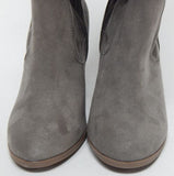 Maurices Darla Size US 6 M Women's Tall Scrunch Heel Slouchy Boots Light Gray