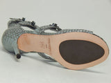 Max Studio Saffy Size US 7.5 M EU 38 Women's Stiletto Heel Strappy Sandals Snake