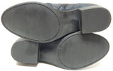 Miz Mooz Burlington Sz EU 38 W WIDE (US 7.5-8) Womens Leather Boot Midnight Blue