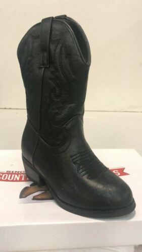 Country Love Boots Barn Night Size US 9.5 M (Y) Little Kids Western Cowboy Black