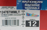 Skechers Go Walk Classic Ocean Blossom Size US 12 M EU 42 Women's Shoes Tie-Dye
